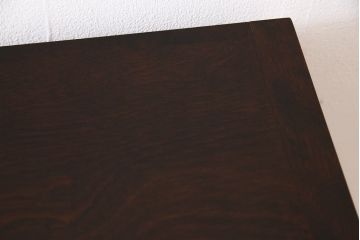 中古　北海道民芸家具　OM175　シックなデザインの玄関棚(サイドボード、下駄箱、戸棚)(定価約27万円)