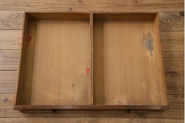 アンティーク家具　和製アンティーク　総ケヤキ材　天板一枚板　上手物　上品な雰囲気漂う文机(センターテーブル、サイドテーブル)