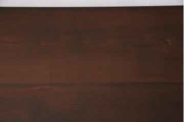 アンティーク家具　和製アンティーク　カバ材　柔らかな木肌が上品な両袖文机(作業台、両袖机)