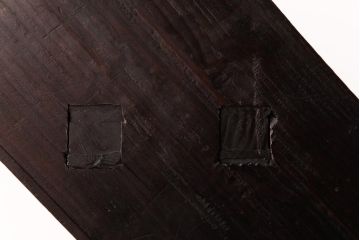 アンティーク家具　和製アンティーク　松材　明治期の階段をリメイクした飾り棚(陳列棚、ディスプレイラック)