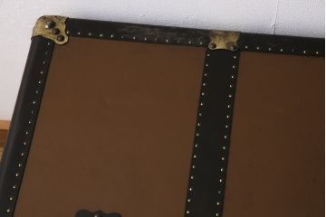 和製アンティーク　ビンテージスタイルにおすすめな珍しいトランクチェスト(ローチェスト)