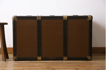 アンティーク雑貨　和製アンティーク　ビンテージスタイルにおすすめな珍しいトランクチェスト(ローチェスト)