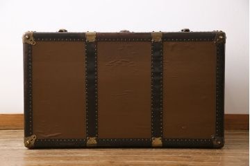 アンティーク雑貨　和製アンティーク　ビンテージスタイルにおすすめな珍しいトランクチェスト(ローチェスト)