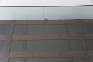 アンティーク雑貨　昭和レトロ　リメイク　渋さが漂うトランクダイニングテーブル(トランクテーブル)