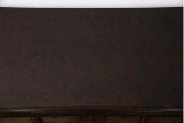 中古　北海道民芸家具　#138　落ち着いた色味のサイドボード(収納棚、戸棚)(1)