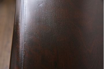 中古　北海道民芸家具　#138　落ち着いた色味のサイドボード(収納棚、戸棚)(1)