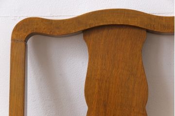 アンティーク家具　フランスアンティーク　バーチ材　上品でいて愛らしい雰囲気漂うダイニングチェア(ワークチェア、椅子)