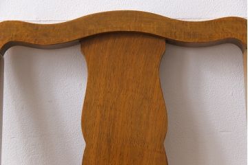 アンティーク家具　フランスアンティーク　バーチ材　上品でいて愛らしい雰囲気漂うダイニングチェア(ワークチェア、椅子)