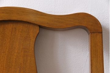 アンティーク家具　フランスアンティーク　バーチ材　上品でいて愛らしい雰囲気漂うダイニングチェア(ワークチェア、椅子)(1)