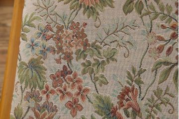 アンティーク家具　フランスアンティーク　バーチ材　上品でいて愛らしい雰囲気漂うダイニングチェア(ワークチェア、椅子)(1)