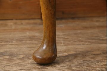 アンティーク家具　フランスアンティーク　バーチ材　上品でいて愛らしい雰囲気漂うダイニングチェア(ワークチェア、椅子)(1)