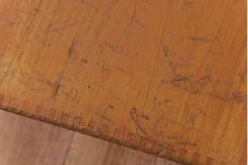 アンティーク雑貨　昭和レトロ　大きな積み木【長方形・大】(スツール、飾り台、花台、ディスプレイ雑貨)(1)