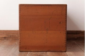 アンティーク雑貨　昭和レトロ　大きな積み木【長方形・大】(スツール、飾り台、花台、ディスプレイ雑貨)(2)