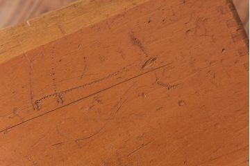 アンティーク雑貨　昭和レトロ　大きな積み木【長方形・大】(スツール、飾り台、花台、ディスプレイ雑貨)(2)