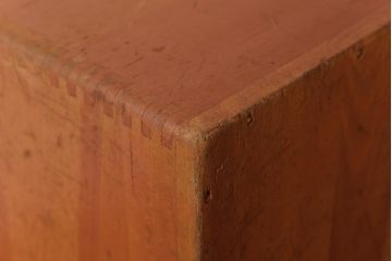 アンティーク雑貨　昭和レトロ　大きな積み木【長方形・大】(スツール、飾り台、花台、ディスプレイ雑貨)(2)