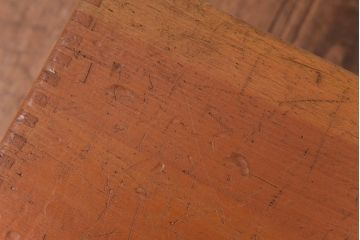 アンティーク雑貨　昭和レトロ　大きな積み木【長方形・大】(スツール、飾り台、花台、ディスプレイ雑貨)(3)