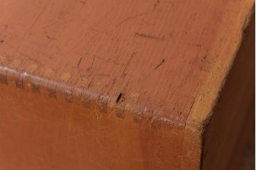 アンティーク雑貨　昭和レトロ　大きな積み木【長方形・大】(スツール、飾り台、花台、ディスプレイ雑貨)(3)