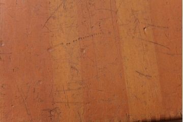 アンティーク雑貨　昭和レトロ　大きな積み木【長方形・大】(スツール、飾り台、花台、ディスプレイ雑貨)(3)