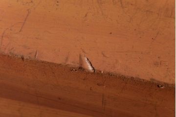 アンティーク雑貨　昭和レトロ　キューブ型の大きな積み木【立方体・大】(スツール、飾り台、花台、ディスプレイ雑貨)(1)