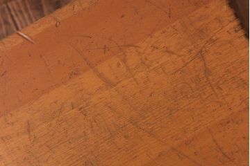 アンティーク雑貨　昭和レトロ　キューブ型の大きな積み木【立方体・大】(スツール、飾り台、花台、ディスプレイ雑貨)(1)