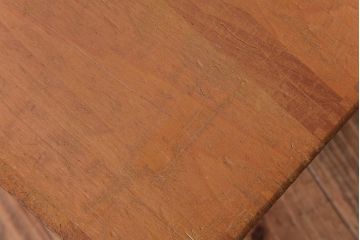 アンティーク雑貨　昭和レトロ　キューブ型の大きな積み木【立方体・大】(スツール、飾り台、花台、ディスプレイ雑貨)(1)