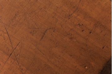 アンティーク雑貨　昭和レトロ　キューブ型の大きな積み木【立方体・大】(スツール、飾り台、花台、ディスプレイ雑貨)(2)