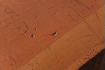 アンティーク雑貨　昭和レトロ　色々使える!大きな積み木【立方体・大】(スツール、飾り台、花台、ディスプレイ雑貨)