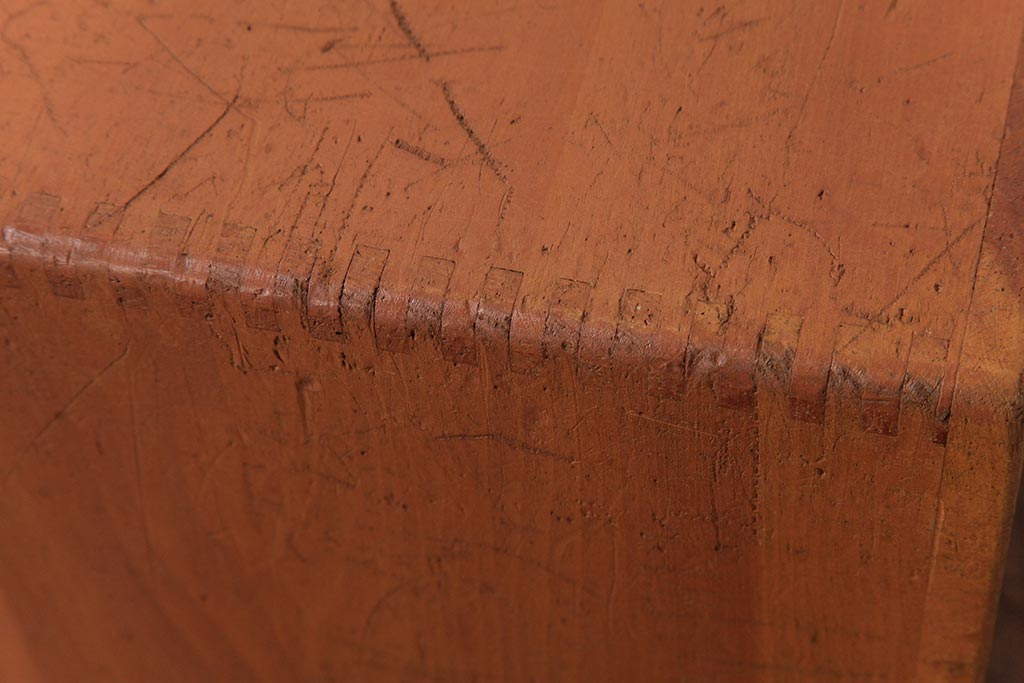 アンティーク雑貨　昭和レトロ　色々使える!大きな積み木【立方体・大】(スツール、飾り台、花台、ディスプレイ雑貨)