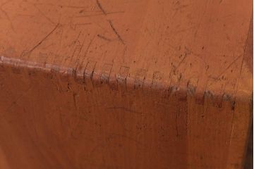 アンティーク雑貨　昭和レトロ　色々使える!大きな積み木【立方体・大】(スツール、飾り台、花台、ディスプレイ雑貨)