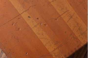 アンティーク雑貨　昭和レトロ　色々使える!大きな積み木【立方体・大】(スツール、飾り台、花台、ディスプレイ雑貨)(1)