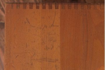 アンティーク雑貨　昭和レトロ　色々使える!大きな積み木【立方体・大】(スツール、飾り台、花台、ディスプレイ雑貨)(2)