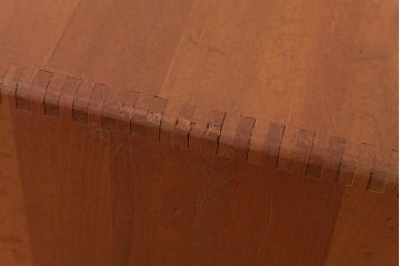 アンティーク雑貨　昭和レトロ　色々使える!大きな積み木【立方体・大】(スツール、飾り台、花台、ディスプレイ雑貨)(2)