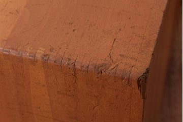 アンティーク雑貨　昭和レトロ　色々使える!大きな積み木【立方体・大】(スツール、飾り台、花台、ディスプレイ雑貨)(3)