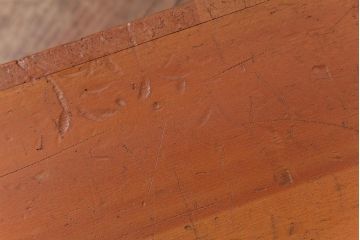 アンティーク雑貨　昭和レトロ　色々使える!大きな積み木【立方体・大】(スツール、飾り台、花台、ディスプレイ雑貨)(3)