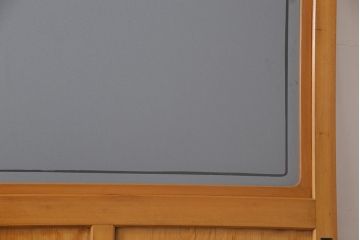 和製アンティーク　ぼかしガラスが味わい深いレトロな引き戸(ガラス戸、建具)