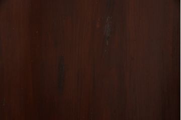 和製アンティーク　ヒノキ材　漆塗り　大振りで存在感のある帯戸(板戸、引き戸、建具)2枚セット(1)