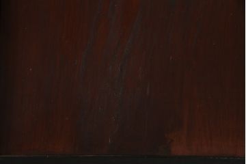 和製アンティーク　ヒノキ材　漆塗り　大振りで存在感のある帯戸(板戸、引き戸、建具)2枚セット(2)