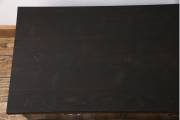 アンティーク家具　和製アンティーク　モダンな雰囲気漂う箪笥をリメイクしたセンターテーブル(ローテーブル)