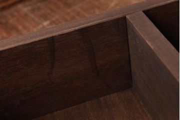 和製アンティーク　リメイク家具　桐材　柔らかな雰囲気を漂わせる壁掛け棚・2段(ウォールシェルフ、飾り棚、ディスプレイラック)