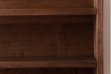 リメイク家具　桐材　柔らかな雰囲気を漂わせるウォールシェルフ・3段(壁掛け収納棚、飾り棚、ディスプレイラック)(3)