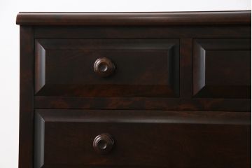 ビンテージ　北海道民芸家具　小振りなチェスト(引き出し、整理タンス)