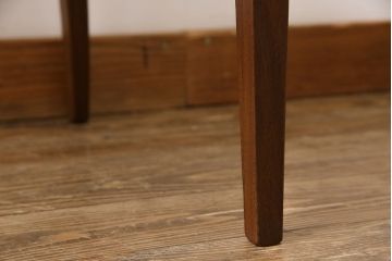 ヴィンテージ家具　ビンテージ　G-PLAN(ジープラン)　淡いグリーンのおしゃれなダイニングチェア(ワークチェア、椅子)(1)