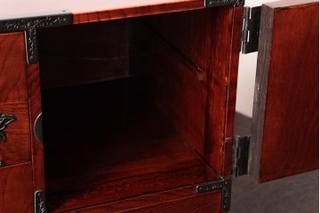 中古　門間箪笥店(門間屋)　仙台箪笥　木地呂塗り　弐番　小箪笥(小引き出し)(定価約19万4千円)