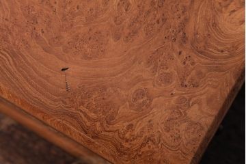 アンティーク雑貨　ビンテージ　カリン材　重厚な雰囲気漂うしっかりとした素材の木箱(収納箱、小物入れ、花梨材)