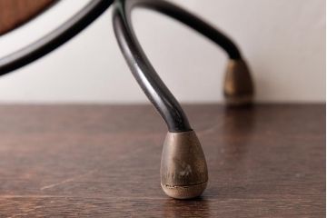アンティーク雑貨　昭和レトロ　シャビーな風合いが素敵なビンテージスタンドミラー(卓上鏡)