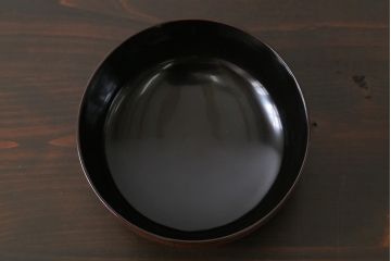和製アンティーク　輪島塗　高蒔絵　瓢箪の図　上質な蓋付き木製椀(漆器、和食器)5客セット(3)