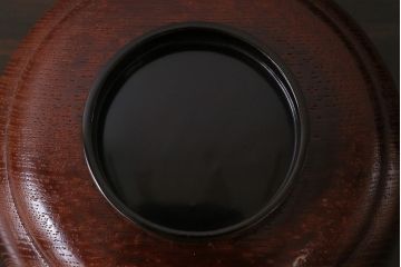 和製アンティーク　輪島塗　高蒔絵　瓢箪の図　上質な蓋付き木製椀(漆器、和食器)5客セット(3)