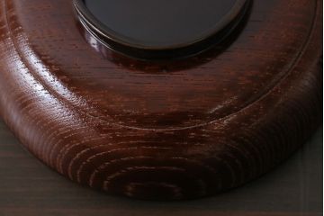 和製アンティーク　輪島塗　高蒔絵　瓢箪の図　上質な蓋付き木製椀(漆器、和食器)5客セット