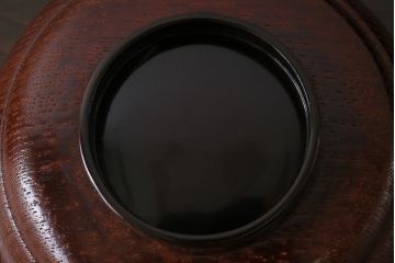 和製アンティーク　輪島塗　高蒔絵　瓢箪の図　上質な蓋付き木製椀(漆器、和食器)5客セット