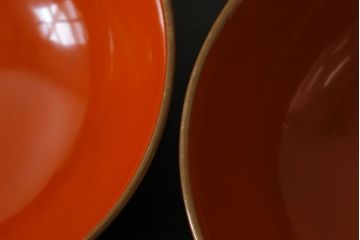 和製アンティーク　松・鶴図柄　縁起物の蒔絵が美しい木製椀5客セット(漆器、和食器)